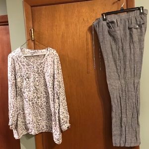 Women’s Gray Pantsuit